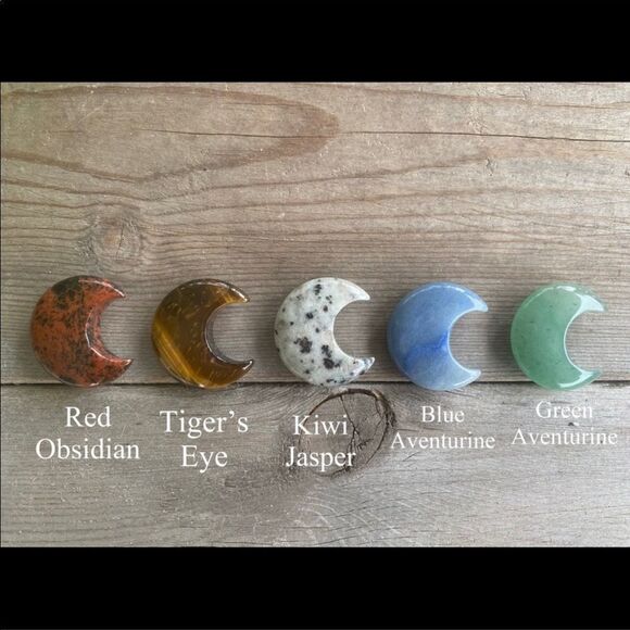 Moon Crystal Carvings - Picture 2 of 2